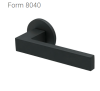8040 Black satin 