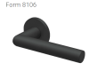 8106 Black satin 